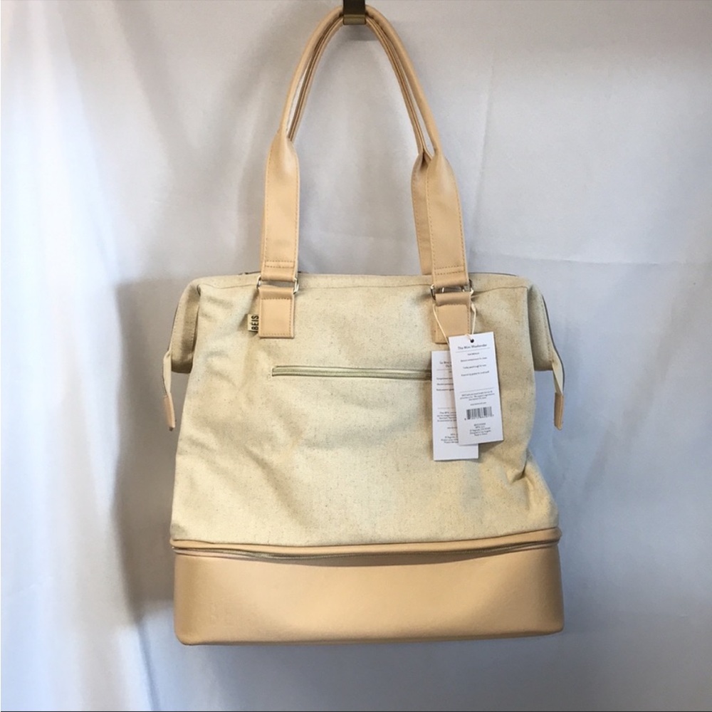NWT BEIS THE MINI WEEKENDER IN BEIGE - Picture 8 of 9